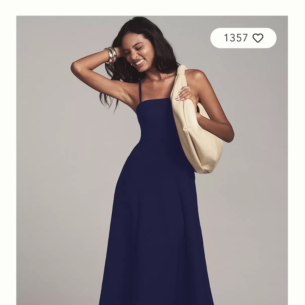 NWT Anthropologie Maeve Fit-and-Flare Apron Dress